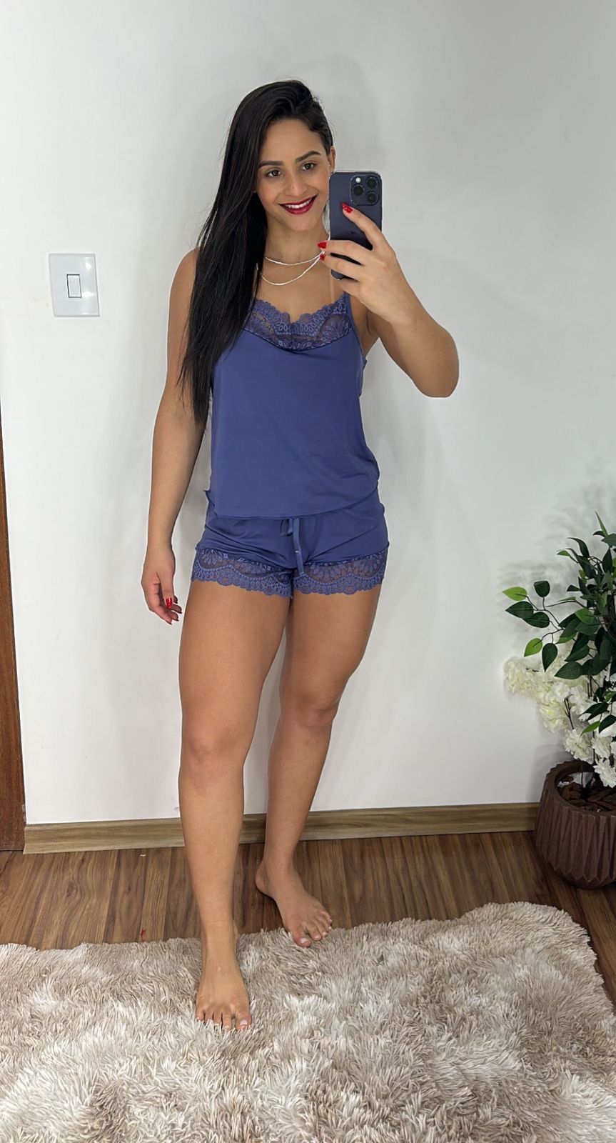 Short doll Adulto Feminino